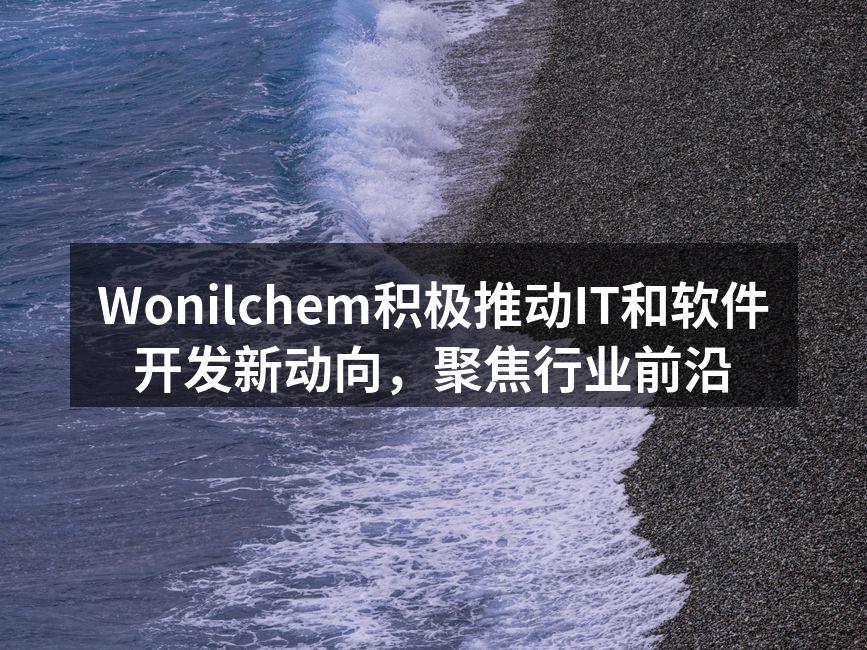 Wonilchem积极推动IT和软件开发新动向，聚焦行业前沿